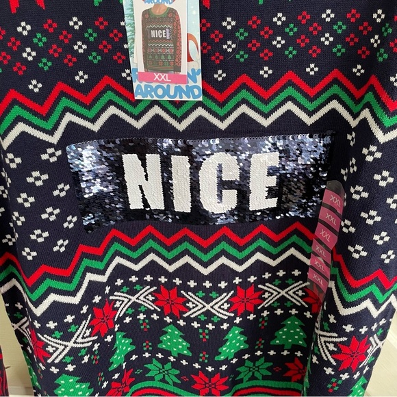 Rockin' Around Women's Christmas Sweater - Picture 4 of 5
